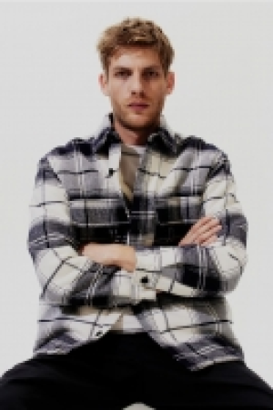 Regular Fit Teddy-lined overshirt 44.00 €