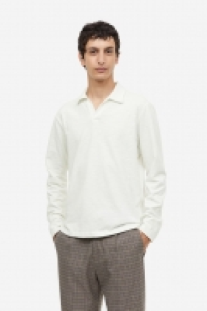 Regular Fit Long-sleeved polo shirt