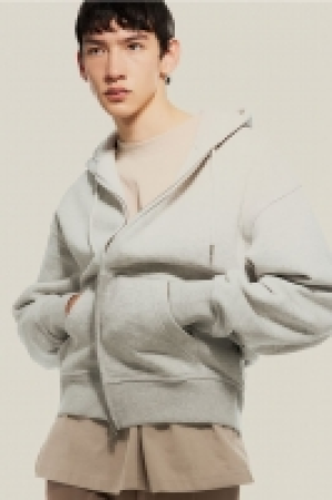 Oversized Fit Zip-through hoodie