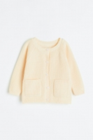 Waffle-knit cardigan