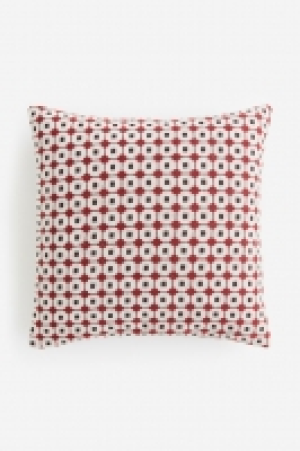Patterned cushion cover