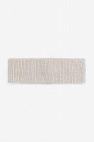Rib-knit headband