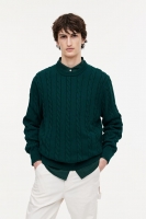 HM  Regular Fit Cable-knit jumper