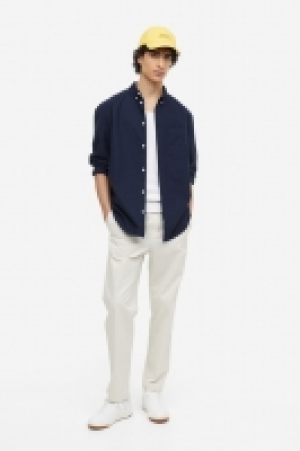 Relaxed Fit Twill pull-on trousers