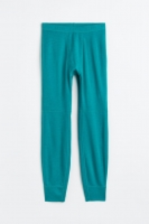 Wool-blend base layer tights
