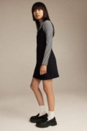 2-piece pinafore dress set