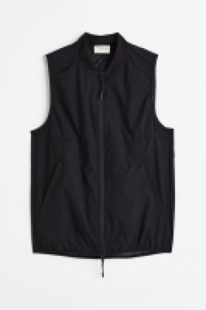 Water-repellent running gilet