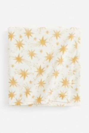 Glittery cotton tablecloth