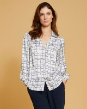 Paul Costelloe Living Studio Rope Print Blouse