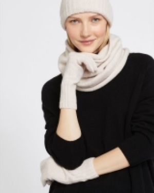 Carolyn Donnelly The Edit Stone Cashmere Gloves