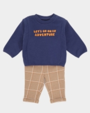 Sweater And Jogger Set (Newborn-12 months)