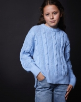 Dunnes Stores  Leigh Tucker Willow Rose Sparkle Jumper (4-13 years)