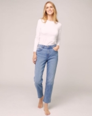 High Rise Vintage Straight Jeans