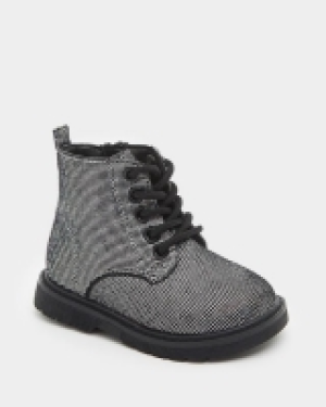 Baby Girls Lace Boot (Size 4 Infant-8)