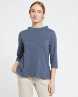 Carolyn Donnelly The Edit Funnel Neck Cotton Top