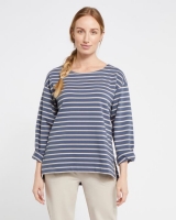 Dunnes Stores  Carolyn Donnelly The Edit Stripe Sweatshirt