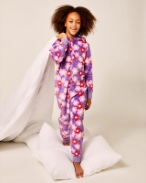 Dunnes Stores  Girls Print Onesie (3-14 years)