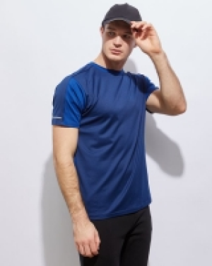 Two Tone Panel Sports T-Shirt