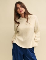 Marks and Spencer Nobodys Child Cable Knit Crew Neck Jumper