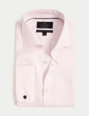 Regular Fit Pure Cotton Herringbone Shirt 34.00 €