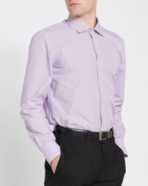 Dunnes Stores  Regular Fit Cotton-Rich Design Shirt