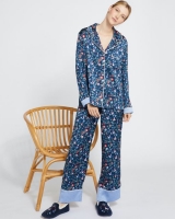 Dunnes Stores  Carolyn Donnelly Eclectic Navy Floral Boxed Pyjama Set