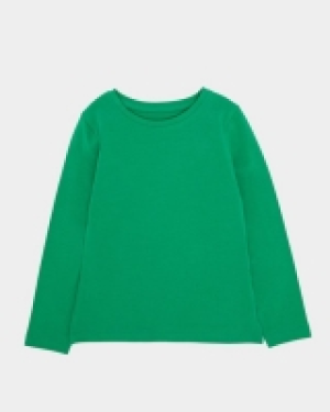 Girls Long-Sleeved Stretch Top (2-14 years)