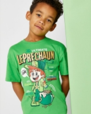 St Patricks Day Leprechaun T-Shirt (3-14 Years)