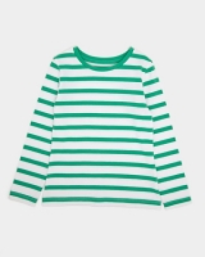 Striped Stretch Long-Sleeved Top (2-14 Years)