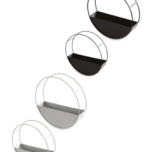 Aldi  Metal Hanging Wall Planter 2 Pack