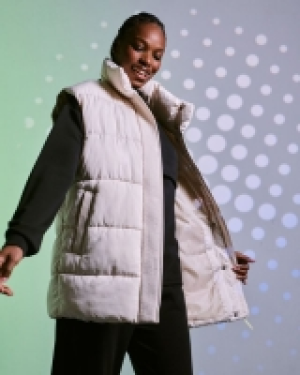 Dunnes Stores  Helen Steele Stone Padded Gilet