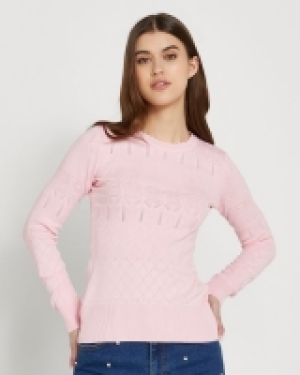 Dunnes Stores  Savida Lily Pointelle Jumper