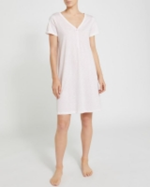 Dunnes Stores  V-Neck Button Nightdress
