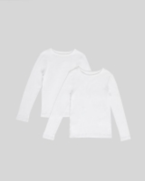 Boys Thermal Long-Sleeved Tops - Pack Of 2 (2-14 Years)