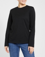 Dunnes Stores  Pure Cotton Long-Sleeved Top