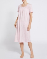 Dunnes Stores  Lace Trim Traditional Nightdress