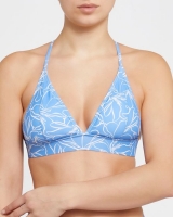 Dunnes Stores  Printed Triangle Crop Bikini Top