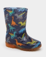Dunnes Stores  Dinosaur Light Up Wellies (Size 4 Infant-2)