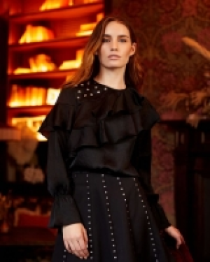 Savida Madison Studded Blouse