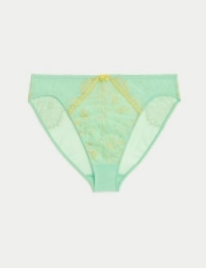 Boutique Jacquelina Lace High Waisted High Leg Knickers