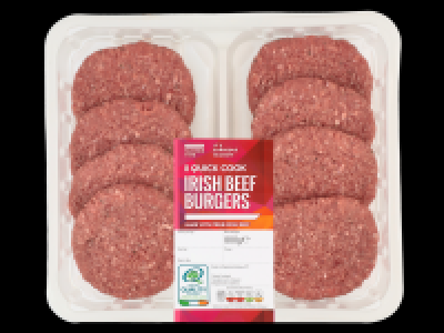 Quick Cook Irish Beef Burgers