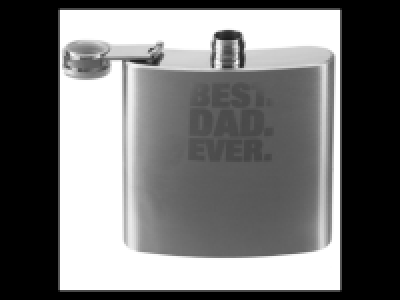 Best Dad Ever Hip Flask