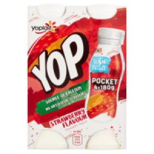 Yop Strawberry Yogurt Drink 4 Pack 2.50 €