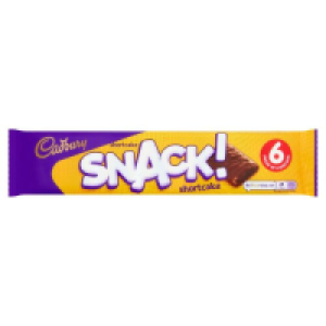 Cadbury Snack Shortcake Bar 6 Pack 2.00 €