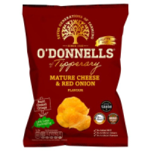 ODonnells of Tipperary Mature Cheese & Red Onion Crisps 2.50 €