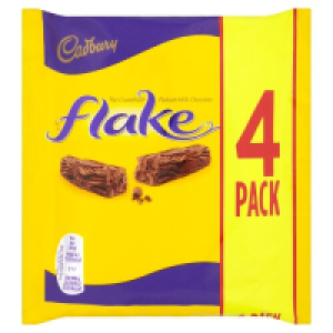 Cadbury Flake Milk Chocolate Bars 4 Pack