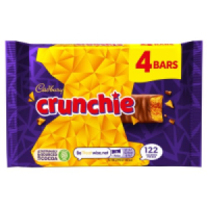 Cadbury Crunchie Chocolate Bars 4 Pack 3.00 €