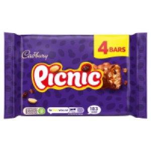 Cadbury Picnic Chocolate Bars 4 Pack 3.00 €