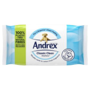 Andrex Toilet Tissue Washlets Classic Clean 1.50 €