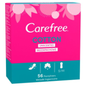 Carefree Cotton Unscented Panty Liners 3.00 €